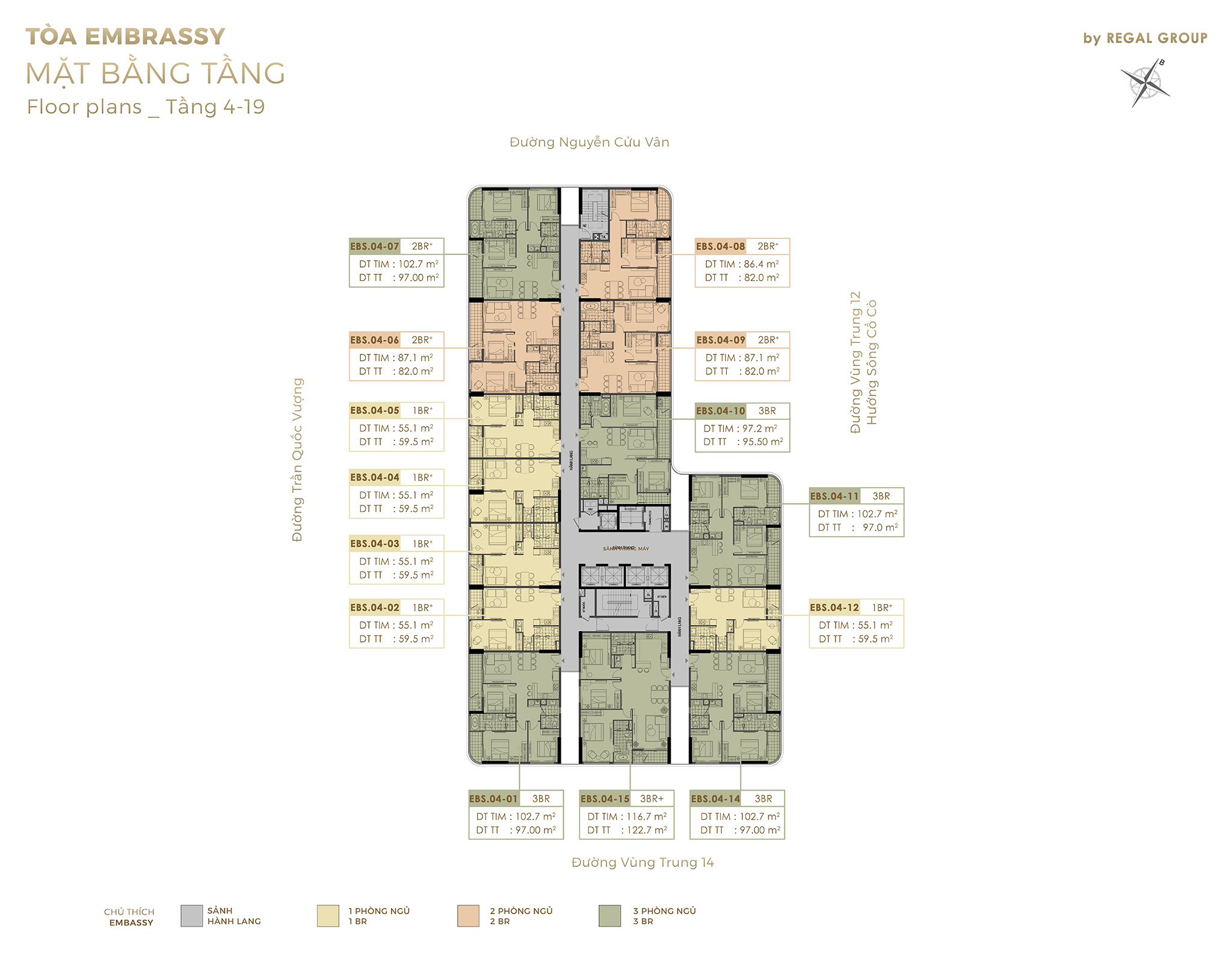 Regal Complex là khu phức hợp 5 sao đến từ thương hiệu Regal Homes - Giá bán Regal complex Đà Nẵng