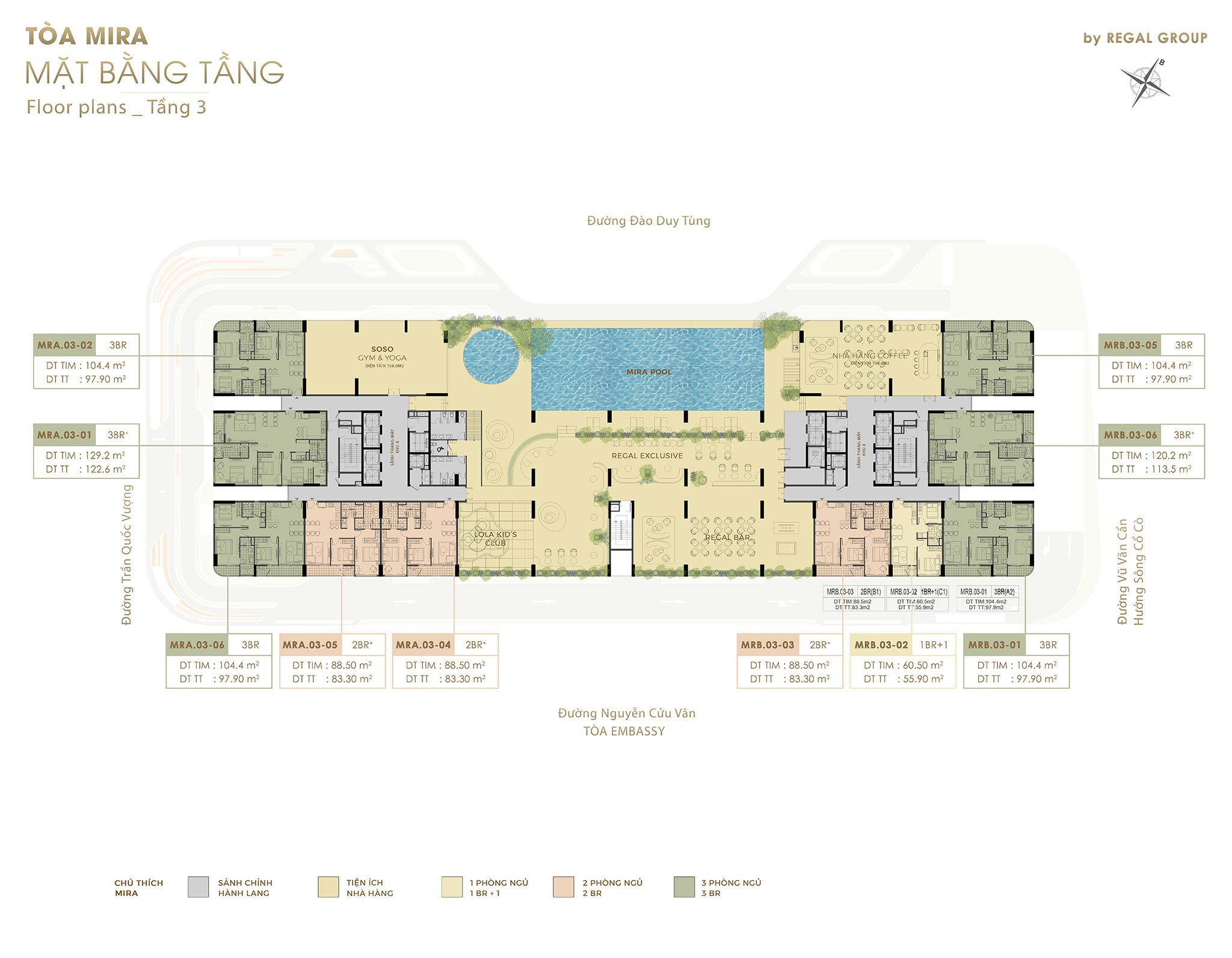 Regal Complex là khu phức hợp 5 sao đến từ thương hiệu Regal Homes - Giá bán Regal complex Đà Nẵng